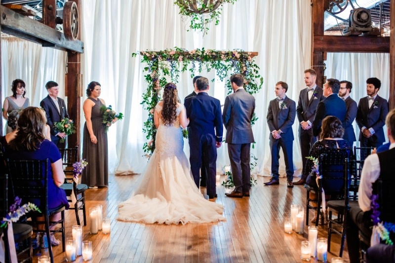 Whimsical Spring Wedding at Cannery ONE in Nashville featuring elegant Lord of the Rings elements