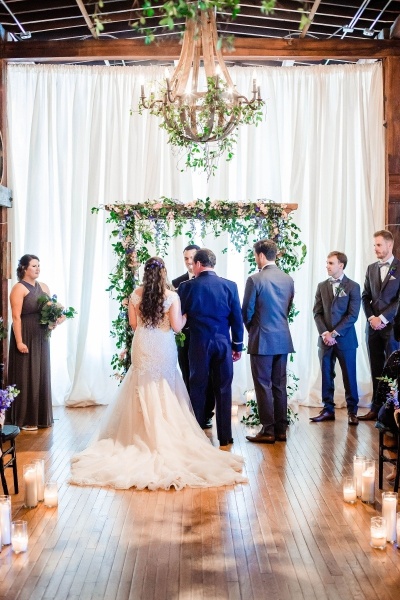 Whimsical Spring Wedding at Cannery ONE in Nashville featuring elegant Lord of the Rings elements